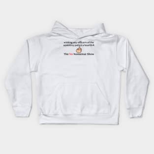 Sensitivity Police Kids Hoodie